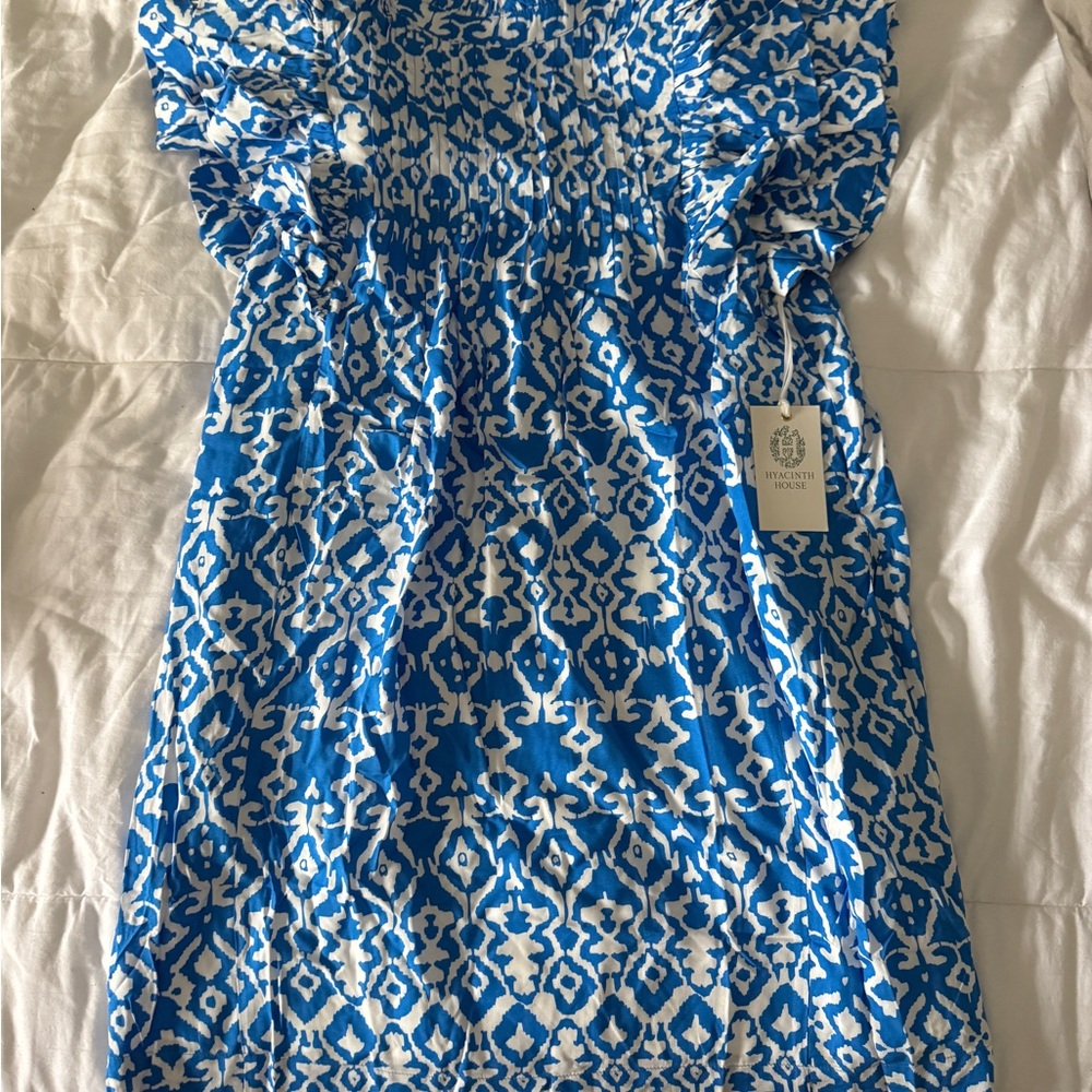 Tuckernuck Ruffled Shoulder Mini Dress - Picture 3 of 6